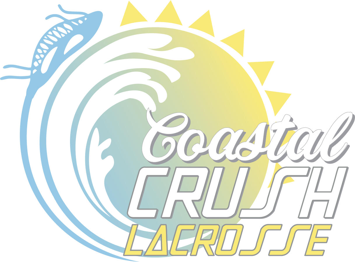 Coastal Crush Lacrosse Logo, Hampton Roads Lacrosse, Southern VA lacrosse