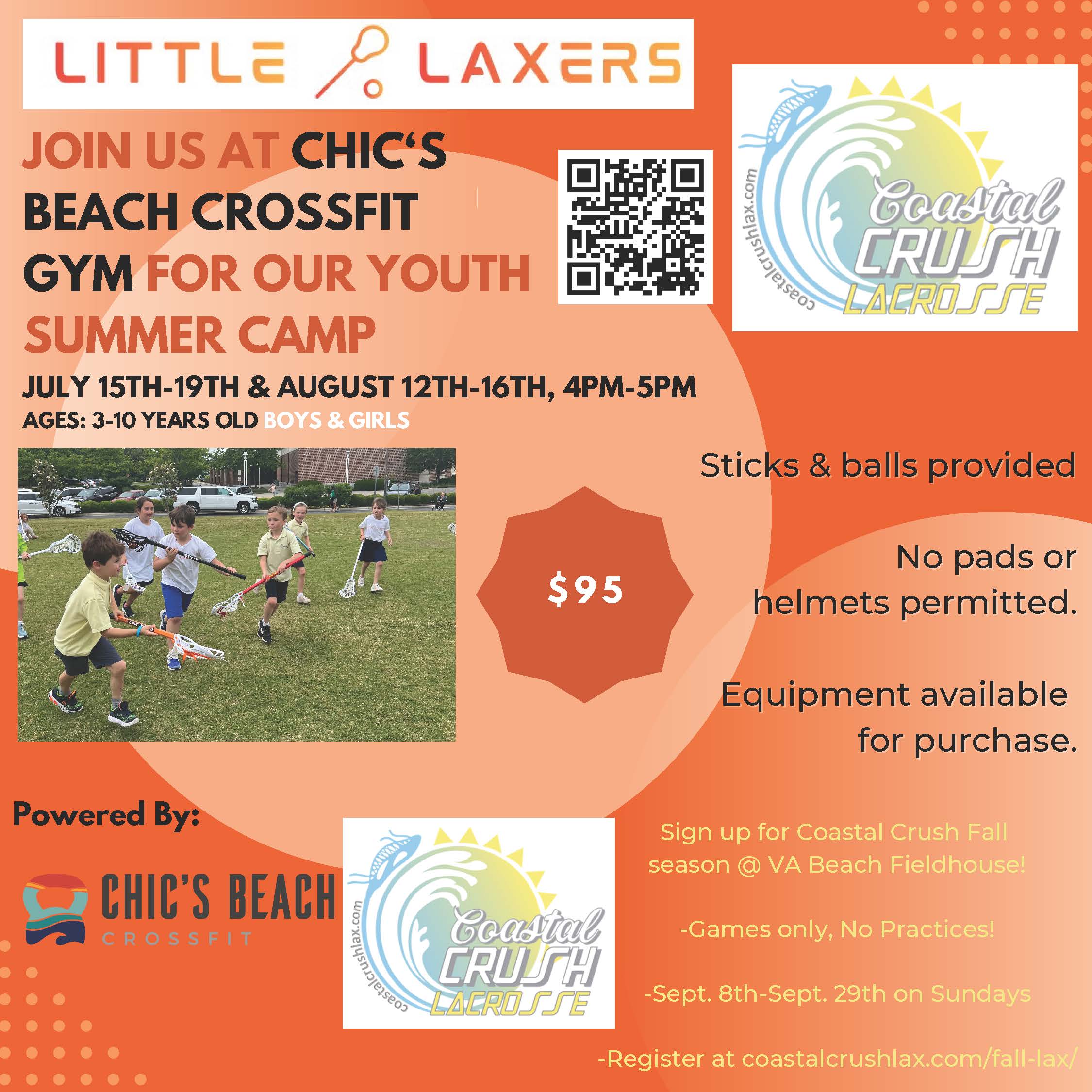 Little Laxers Summer Camp Flyer! D