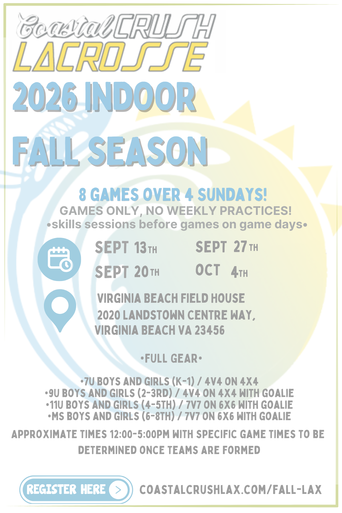 Fall Flyer No Price 2026
